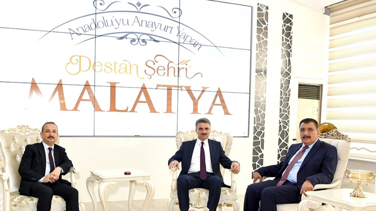 Malatya'da Vali Aydın Baruş’tan Gürkan’a ziyaret