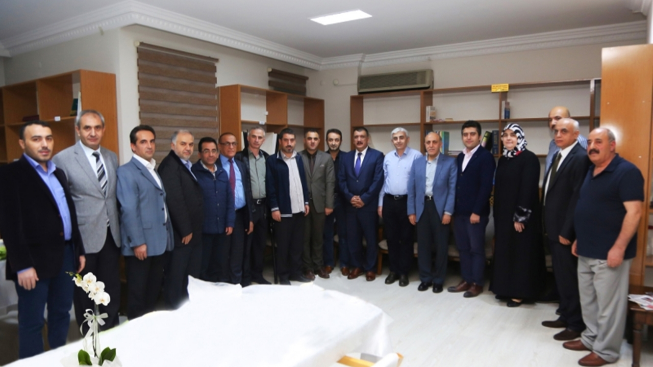 Malatya'da Başkan Selahattin Gürkan MİAD yönetimi ile buluştu
