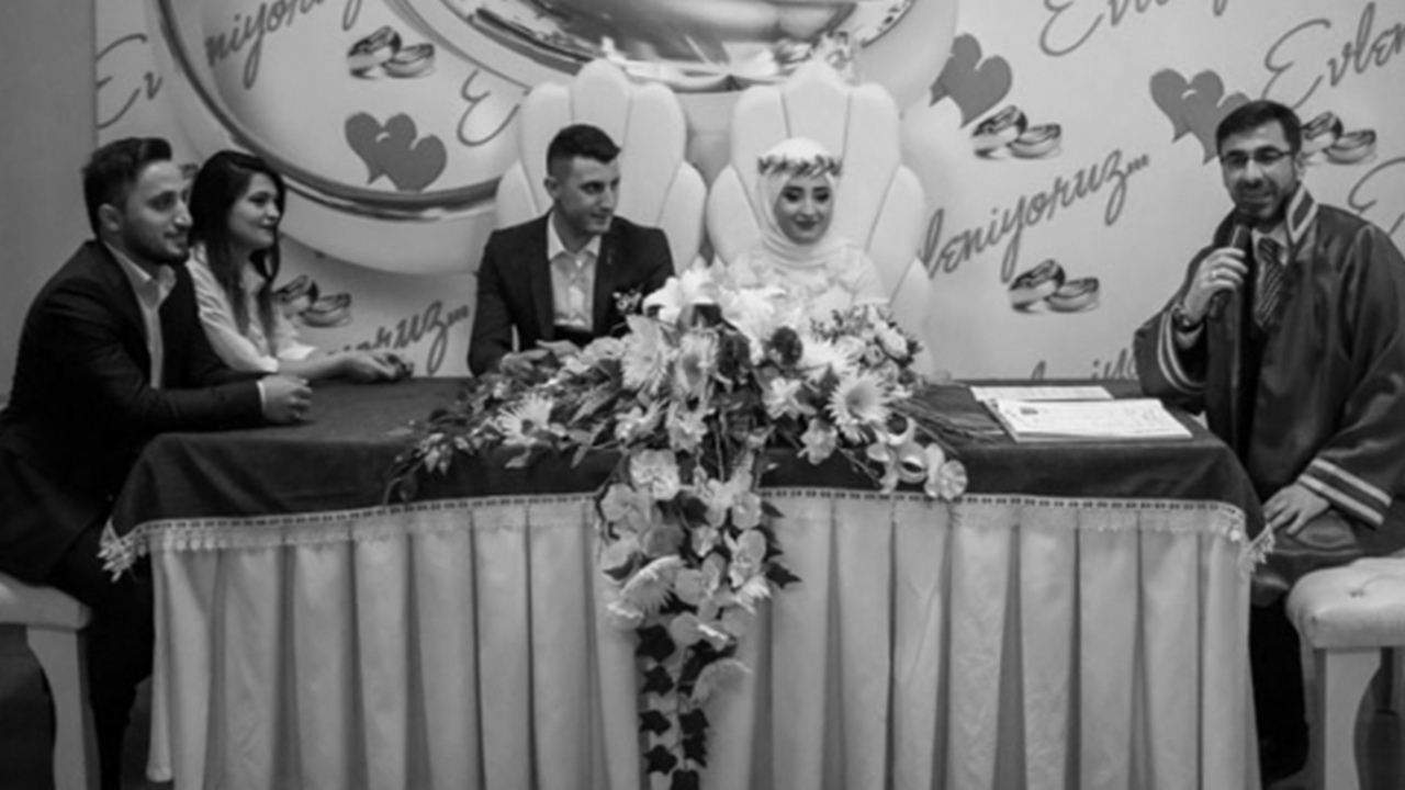 Bitlis'te Başkan Nesrullah Tanğlay, ilk nikahını kıydı