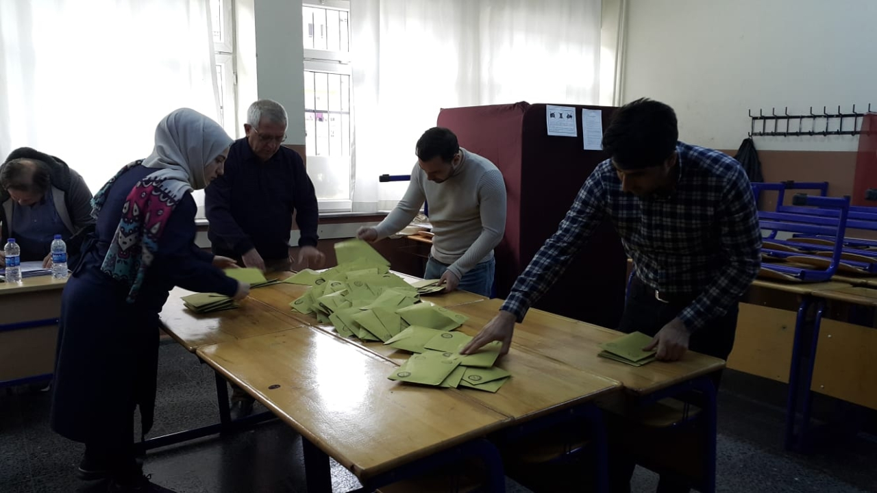 Maltepe'de yeniden sayım tamamlandı...
