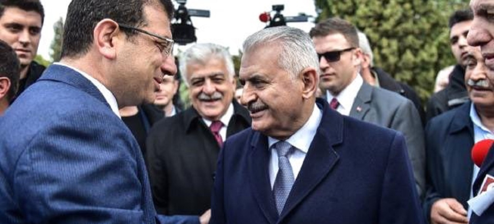 Ekrem İmamoğlu ile Binali Yıldırım bir araya geldi