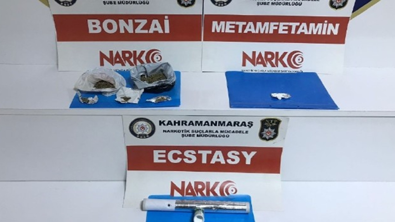 Kahramanmaraş’ta uyuşturucu baskını