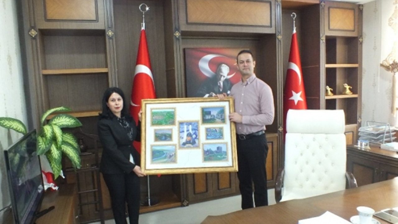 Muş'ta Müdür Sevil Yaman Acaroğlu’ndan Kaymakam Yalçın’a ziyaret