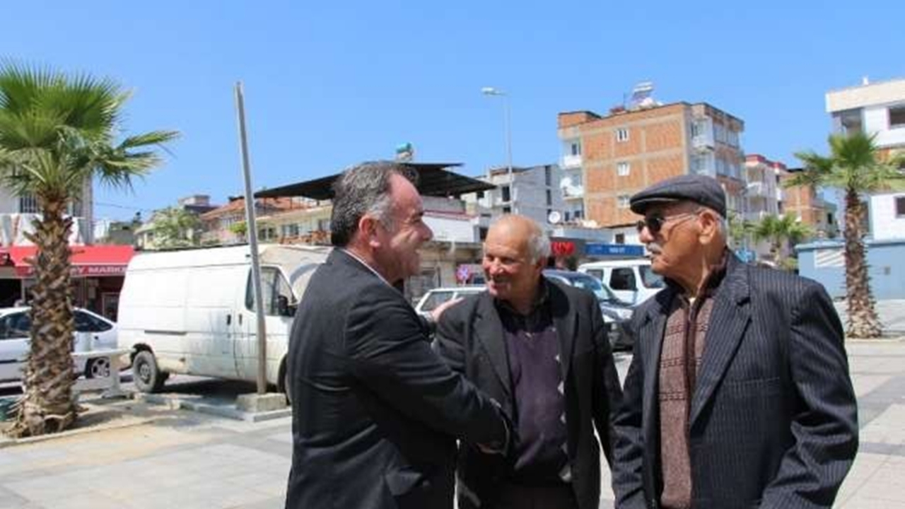 Aydın'da Başkan Fuat Öndeş esnafları ziyaret etti