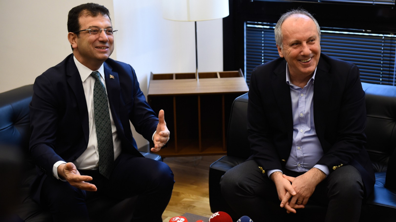 Muharrem İnce'den Ekrem İmamoğlu'na kutlama mesajı