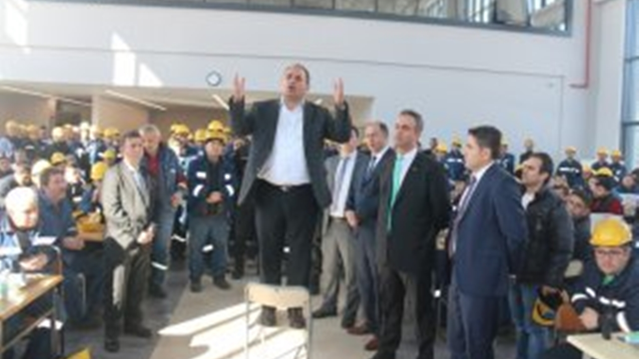 Karabük'te Yunus Değirmenci: “Kıdem tazminatının merkezinde işçi olmalıdır”