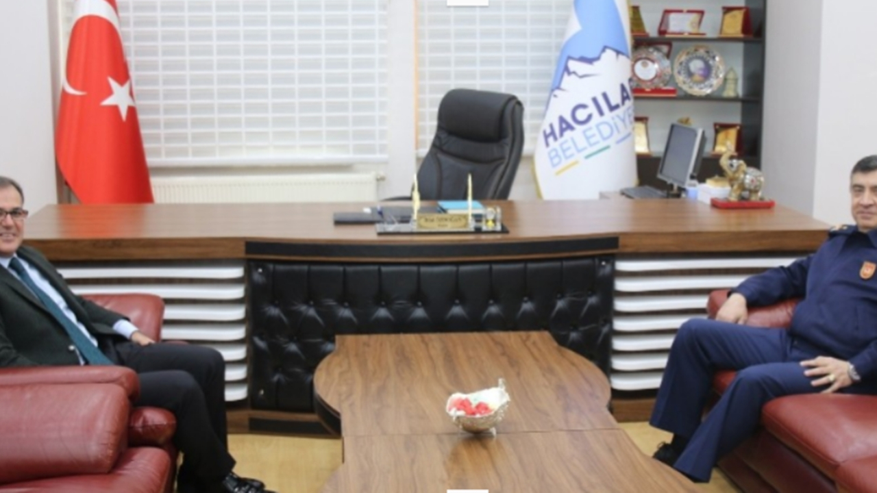 Kayseri'de Garnizon Komutanı Ercan Teke’den Başkan Özdoğan’a ziyaret