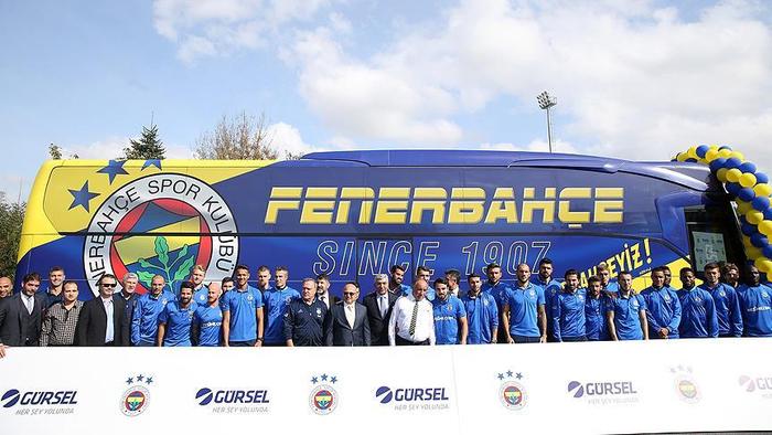 Sponsorluk meyvesi: Fenerbahçe'ye yeni ve çevreci otobüs