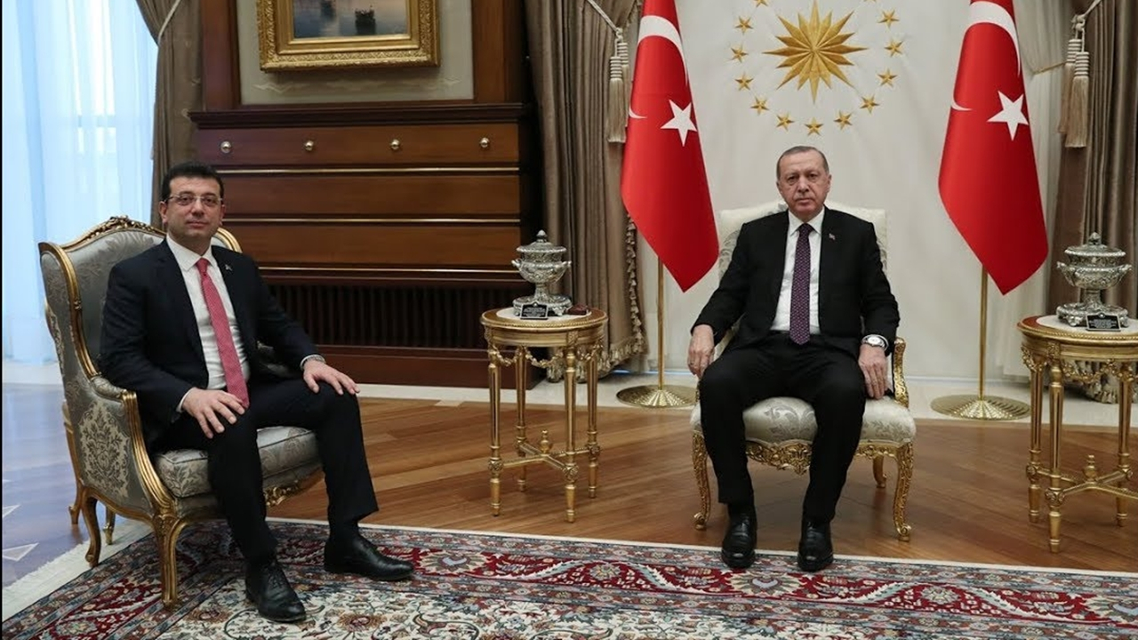 Ekrem İmamoğlu, Cumhurbaşkanı Erdoğan'ı karşıladı!