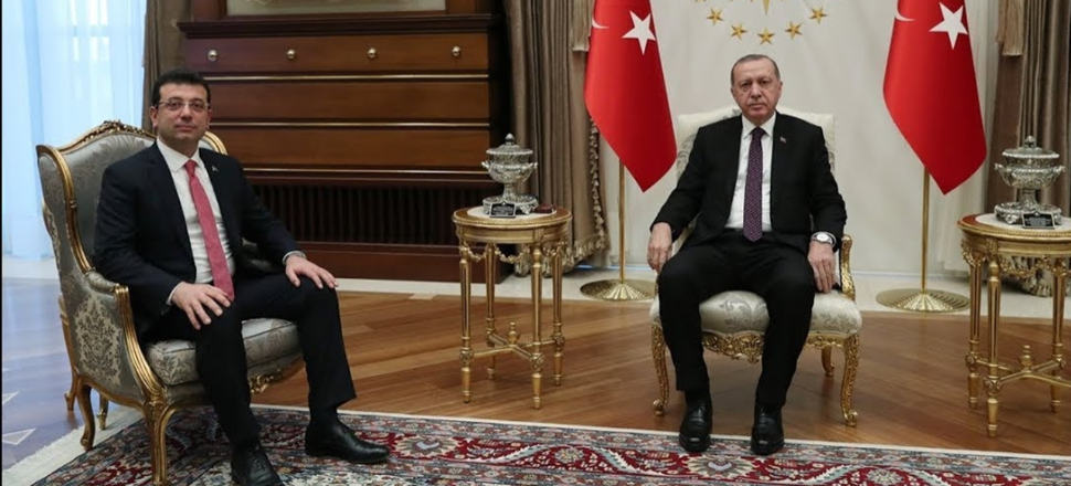Ekrem İmamoğlu, Cumhurbaşkanı Erdoğan'ı karşıladı!