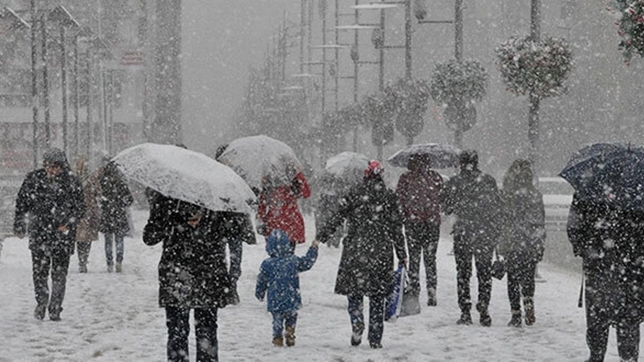 Erzurum’a dolu yağdı