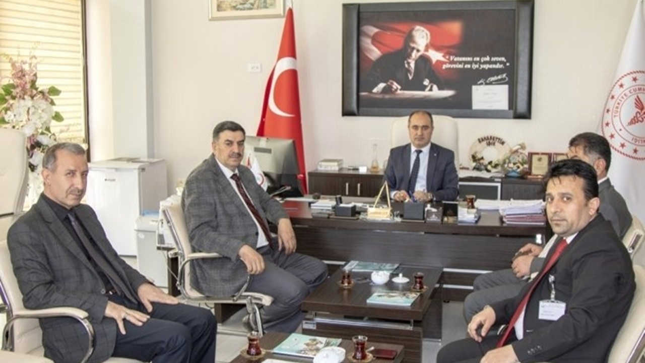 Van'da Müftü Vekili Sabahattin Kesti’den hastane ziyareti