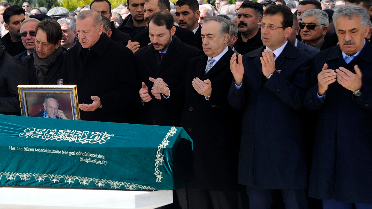 Erdoğan ve İmamoğlu cenaze törenine katıldı!