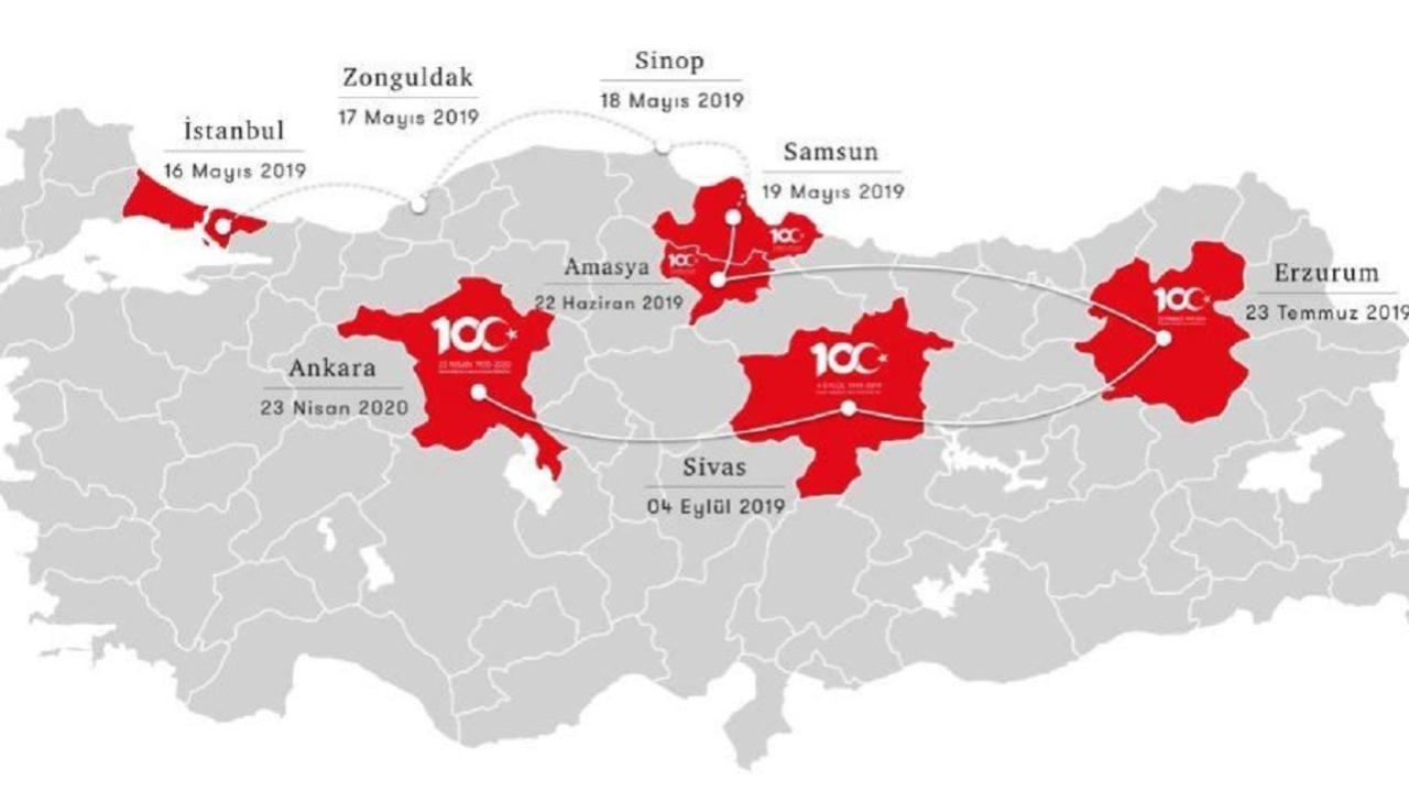 19 Mayıs 1919’un 100. yılına özel logo!