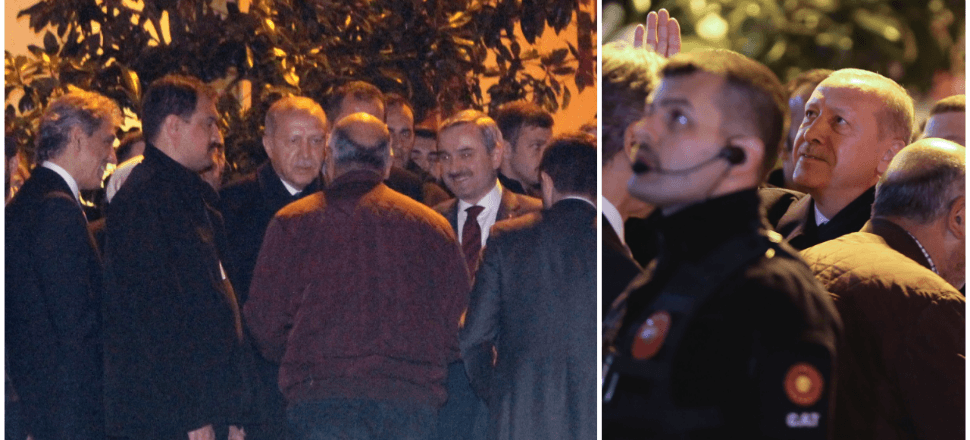 Erdoğan AK Parti İl Başkanlığı'ndan ayrıldı!