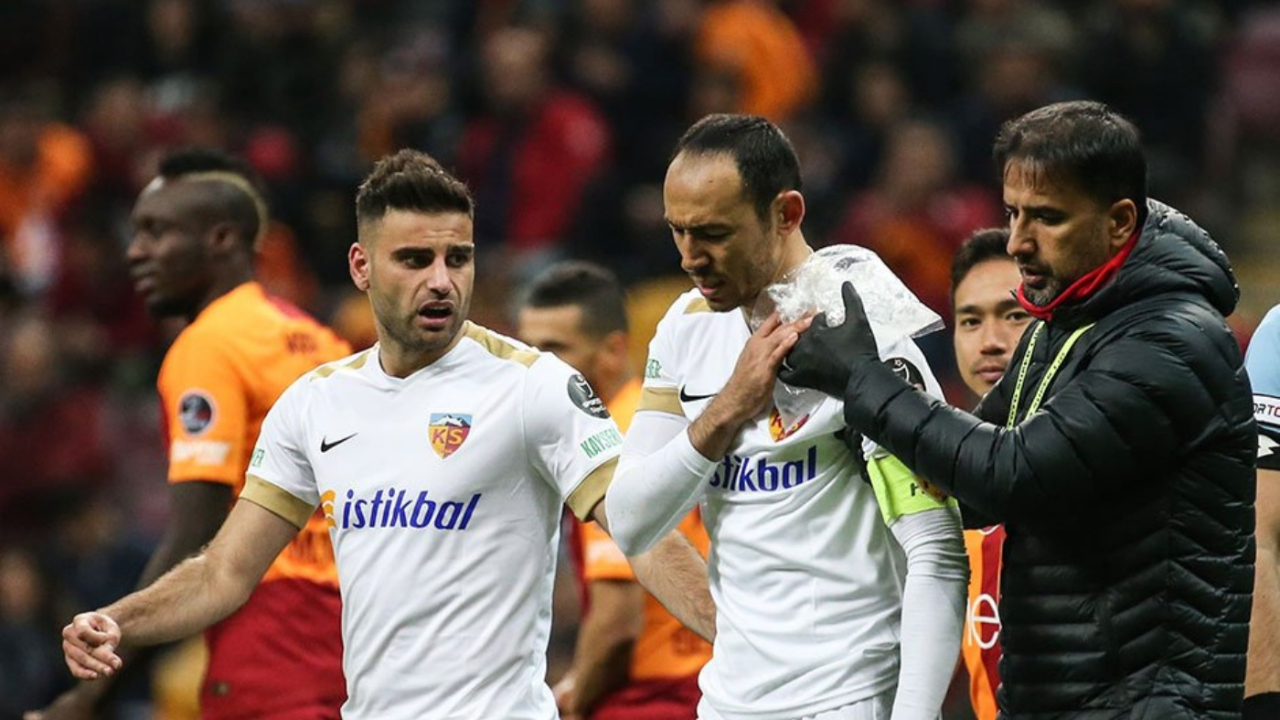 Kayserispor'a kaptanından kötü haber!