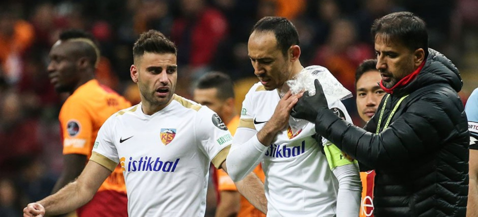 Kayserispor'a kaptanından kötü haber!
