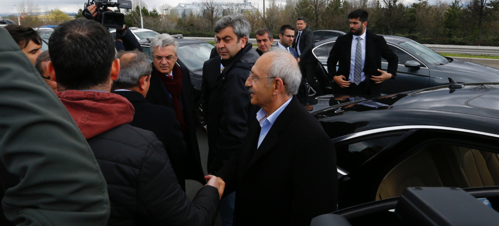 Kemal Kılıçdaroğlu CHP Genel Merkezi'ne gitti...