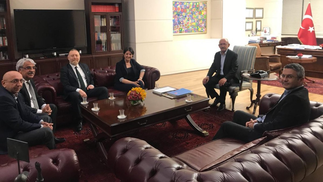 HDP'den Kılıçdaroğlu'na geçmiş olsun ziyareti!