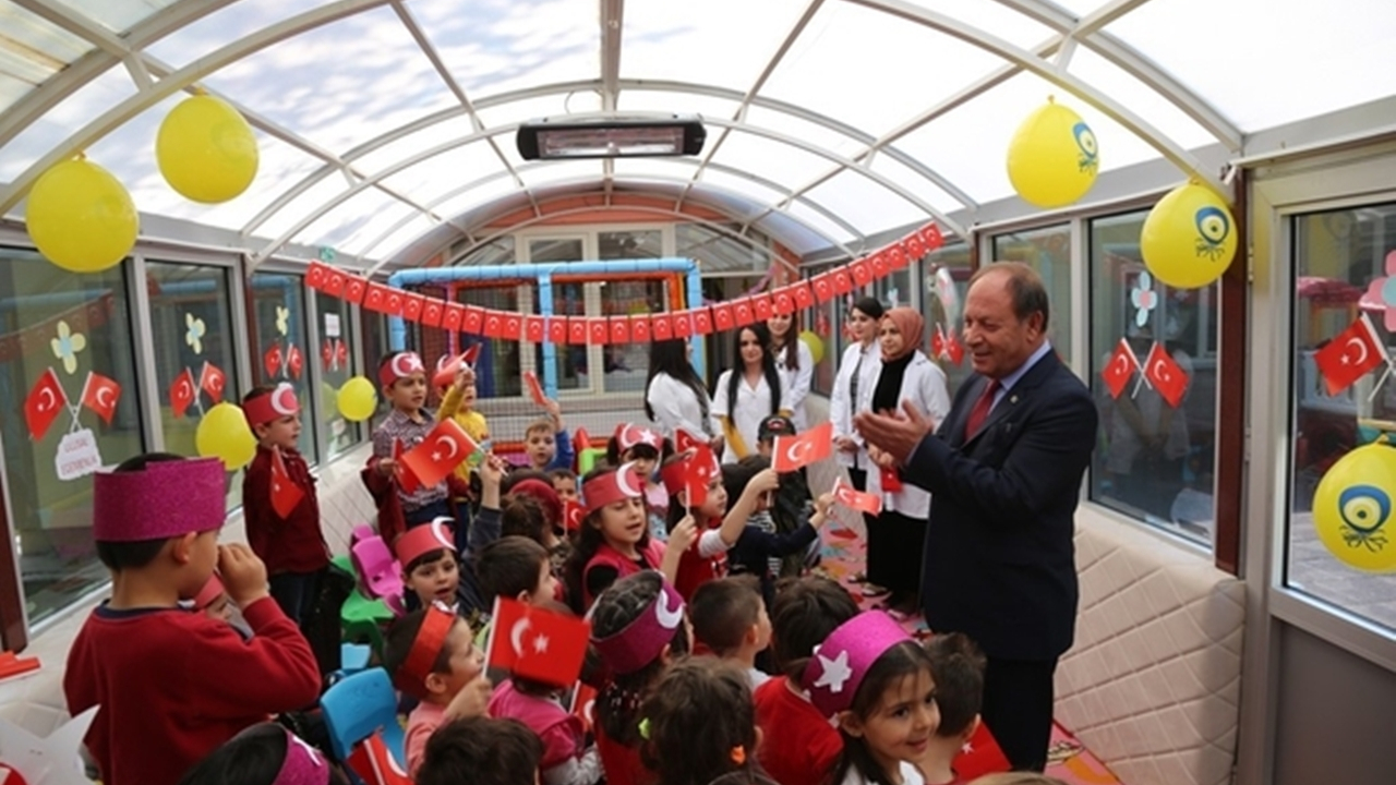 Konya'da Başkan Hüseyin Oprukçu’dan belediye kreşine ziyaret