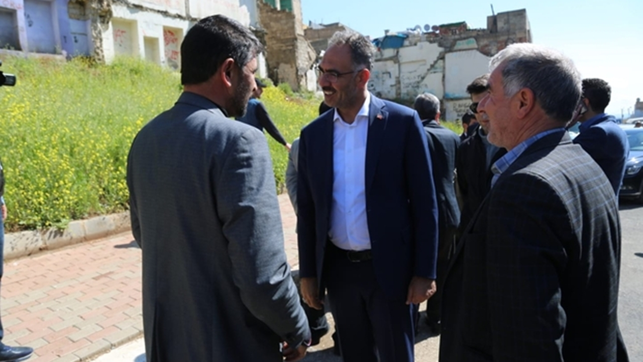 Şanlıurfa'da Başkan Mehmet Kuş ilçede incelemelerde bulundu