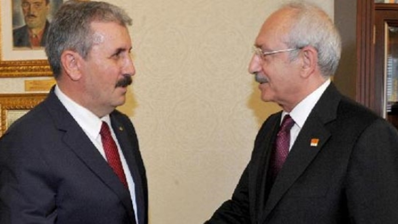 Ankara'da Mustafa Destici'den Kılıçdaroğlu'na ziyaret
