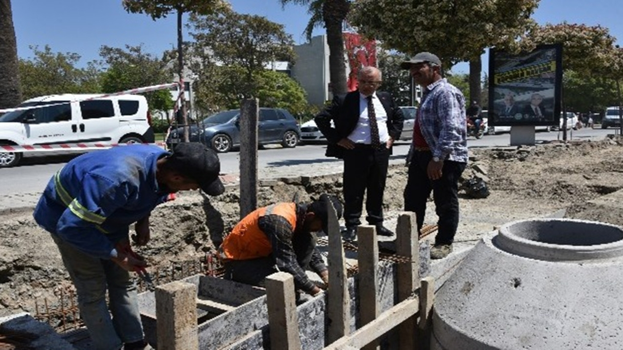 Manisa'da Başkan Zeki Kayda; “Yağmursuyu projesinin yüzde 94’ü tamamlandı”