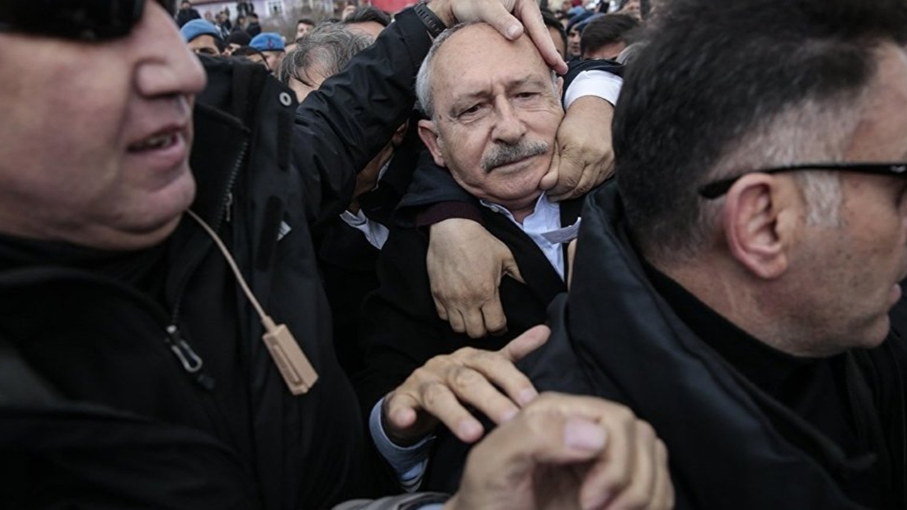 Ankara'da Kemal Kılıçdaroğlu, saldırı ile ilgili şikayette bulundu