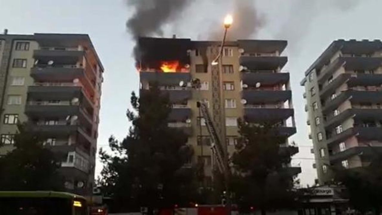 Diyarbakır’da yangın çıktı