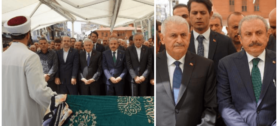 Şentop'un teyzesi son yolculuğuna uğurlandı!