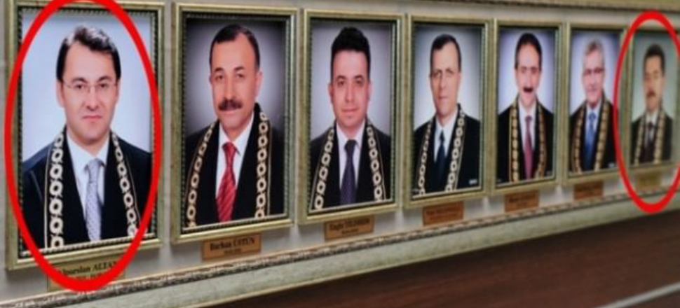 Onlar hapiste ama fotoğrafları yüksek mahkeme duvarında!