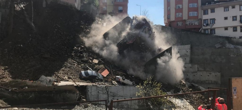 Kağıthane'de çöken bina ile ilgili tutuklama!