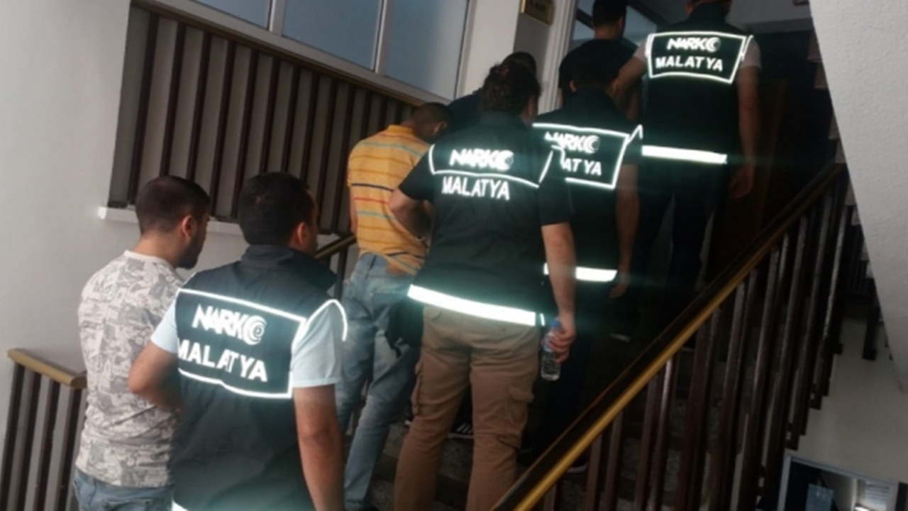 Malatya'da uyuşturucu baskını: 1 gözaltı