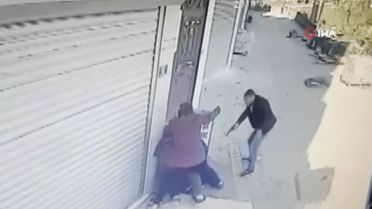 Karı kocayı silahla böyle vurdu...