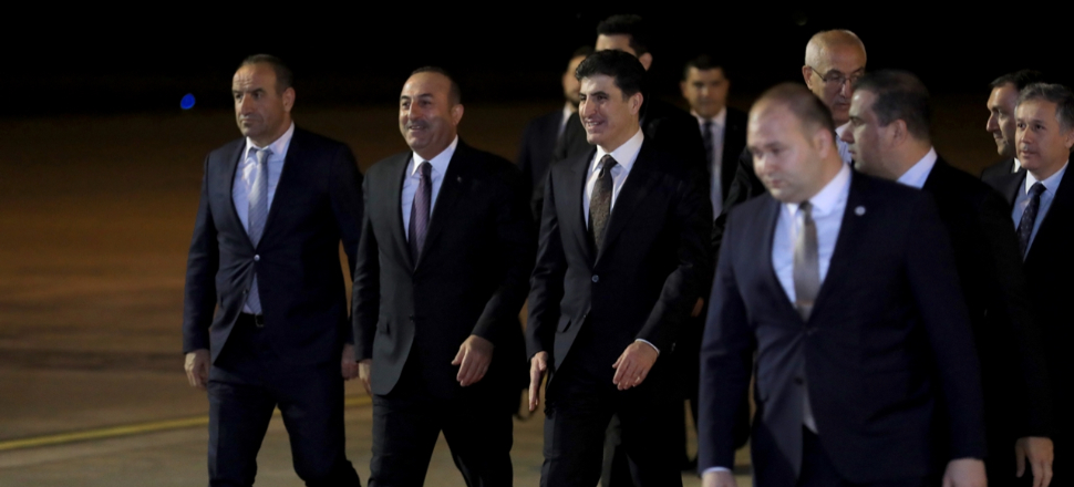 Dışişleri Bakanı Çavuşoğlu Erbil'de...