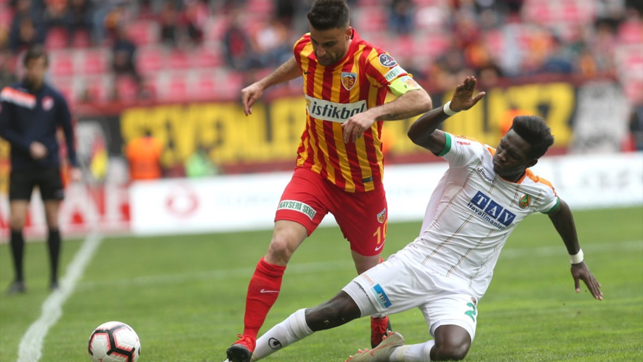 Kayserispor - Aytemiz Alanyaspor: 1-1