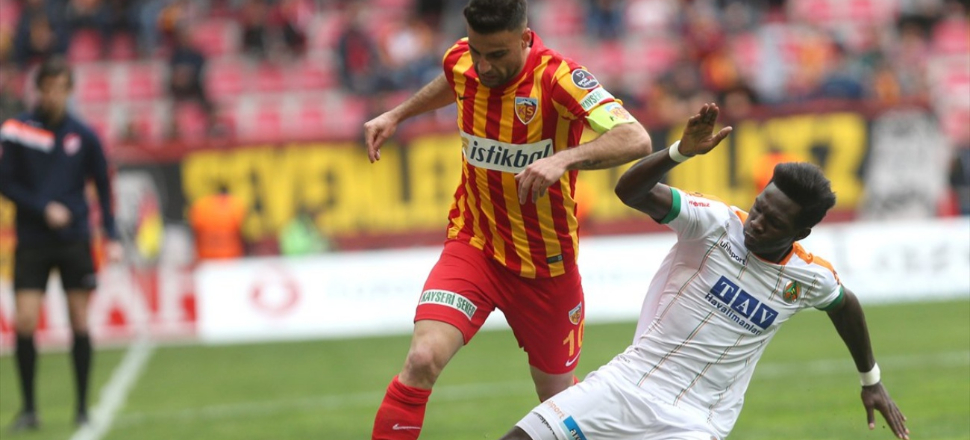 Kayserispor - Aytemiz Alanyaspor: 1-1