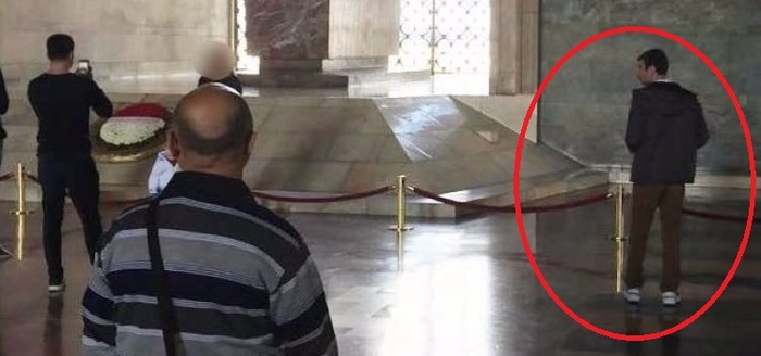DEAŞ'lı terörist Anıtkabir'de böyle keşif yapmış!