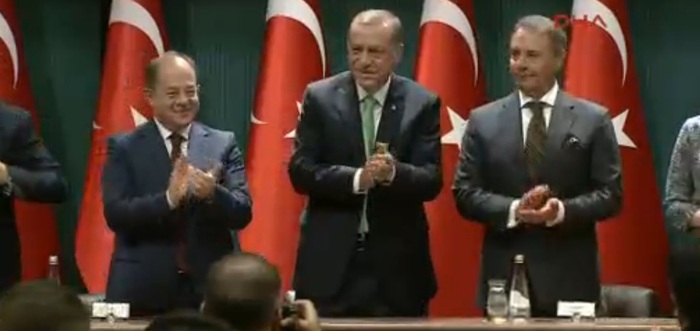 Halkın sağlığı için imzalar Beştepe'de atıldı