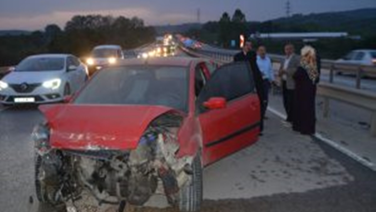 Bursa'da trafik kazası: 2 yaralı