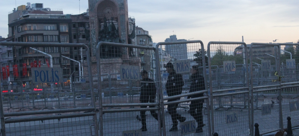 Taksim'de 1 Mayıs önlemleri alındı!