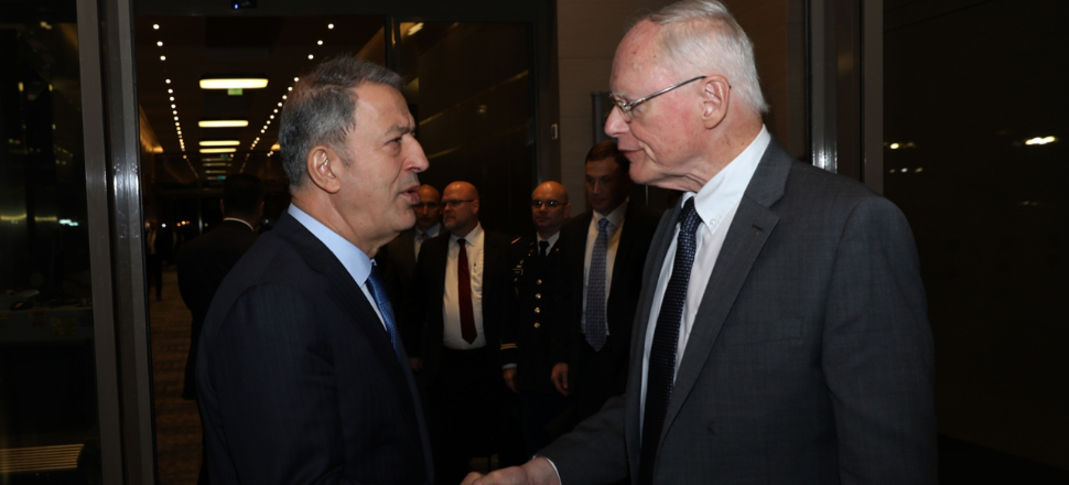 Bakan Akar, Jeffrey ile görüştü...
