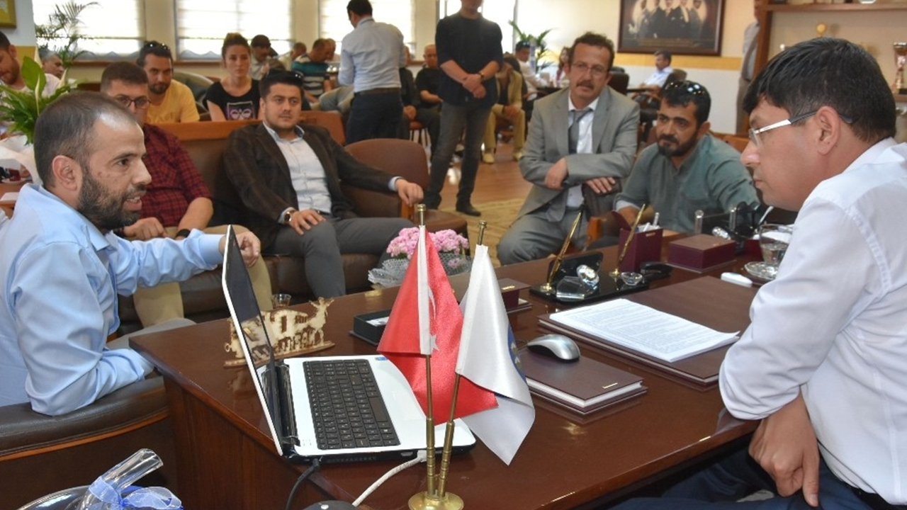 Aydın'da NAZBİDOS’tan Başkan Kürşat Engin Özcan’a ziyaret