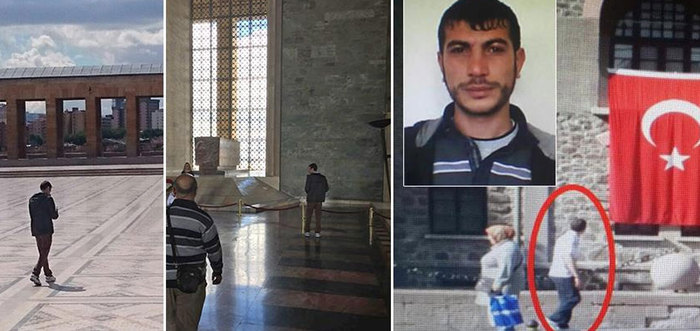 Canlı bombanın keşif fotoğrafları ortaya çıktı