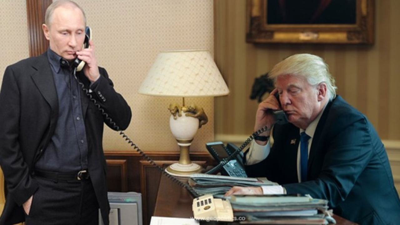 Trump ile Putin  1.5 saat görüştü!