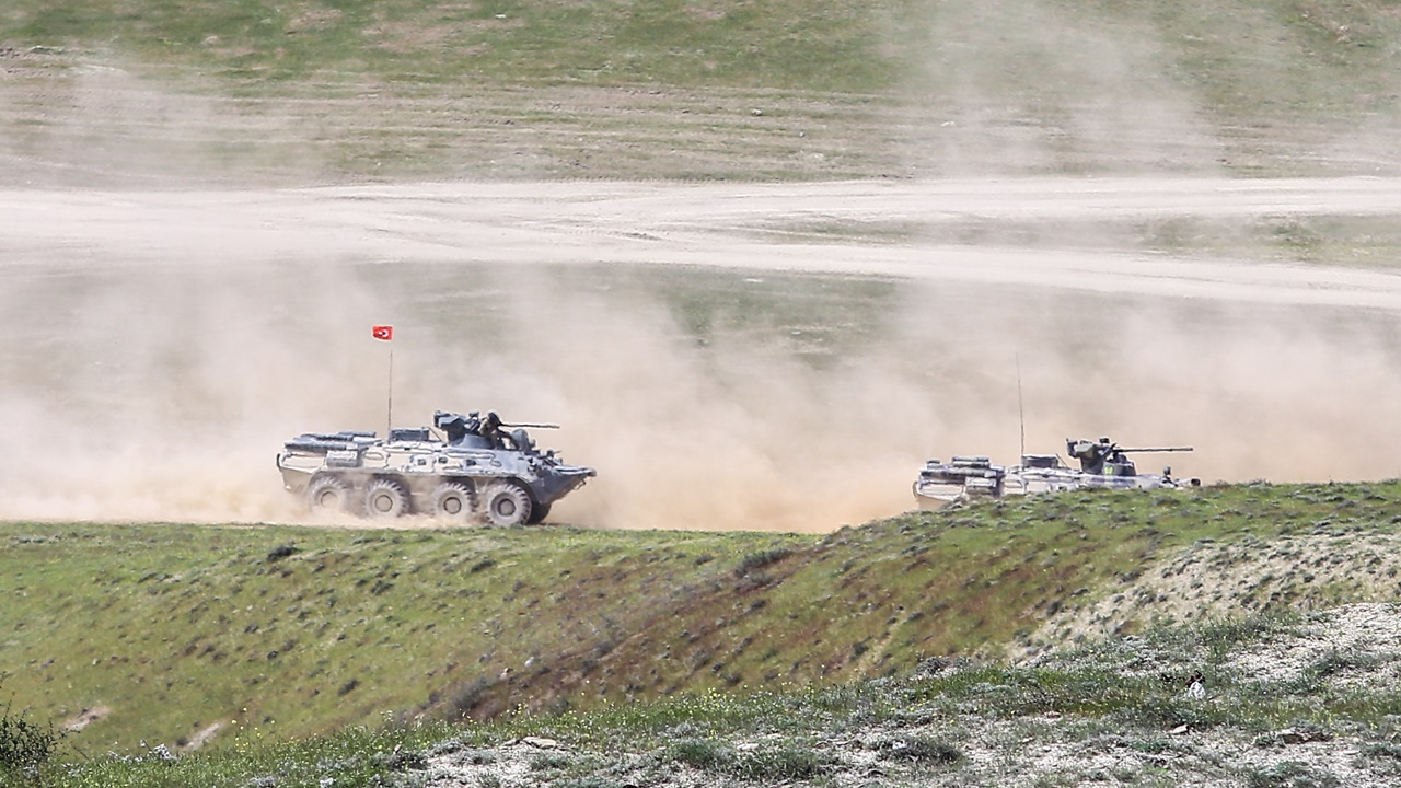 Türkiye ve Azerbaycan'dan ortak tatbikat...