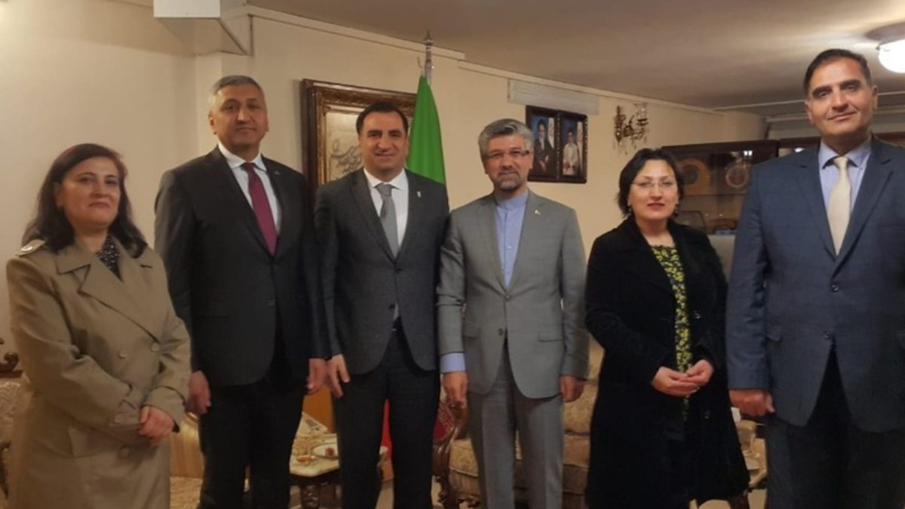 Erzurum'da Murat Ertaş’tan Başkonsolos Solkanzadeh’e ziyaret