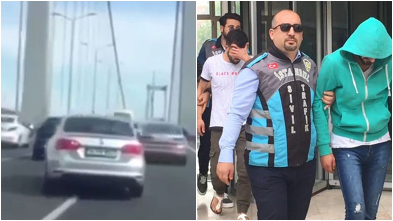 Trafikte dehşet saçan magandalar yakalandı!
