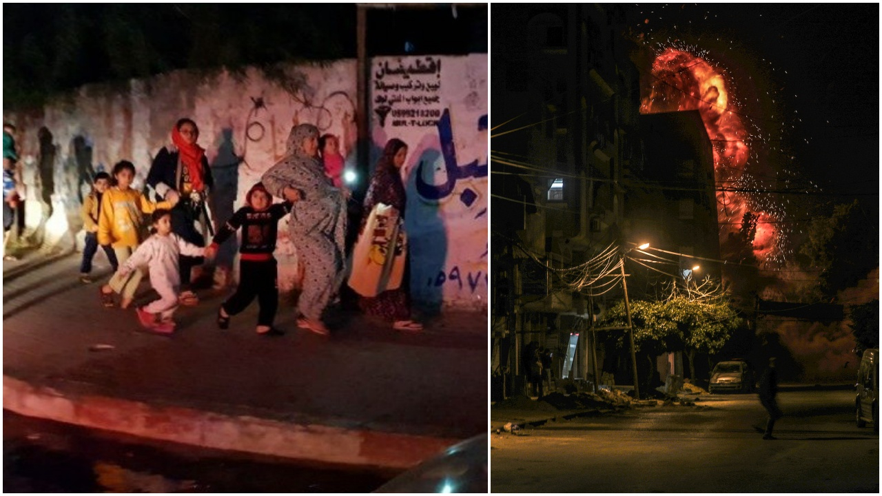 İsrail Gazze'de camiyi bombaladı!