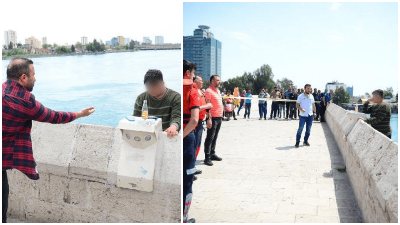 İğrenç olayı anlatıp köprüden atladı!